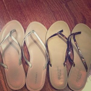 2 Pairs of Old Navy Sandals